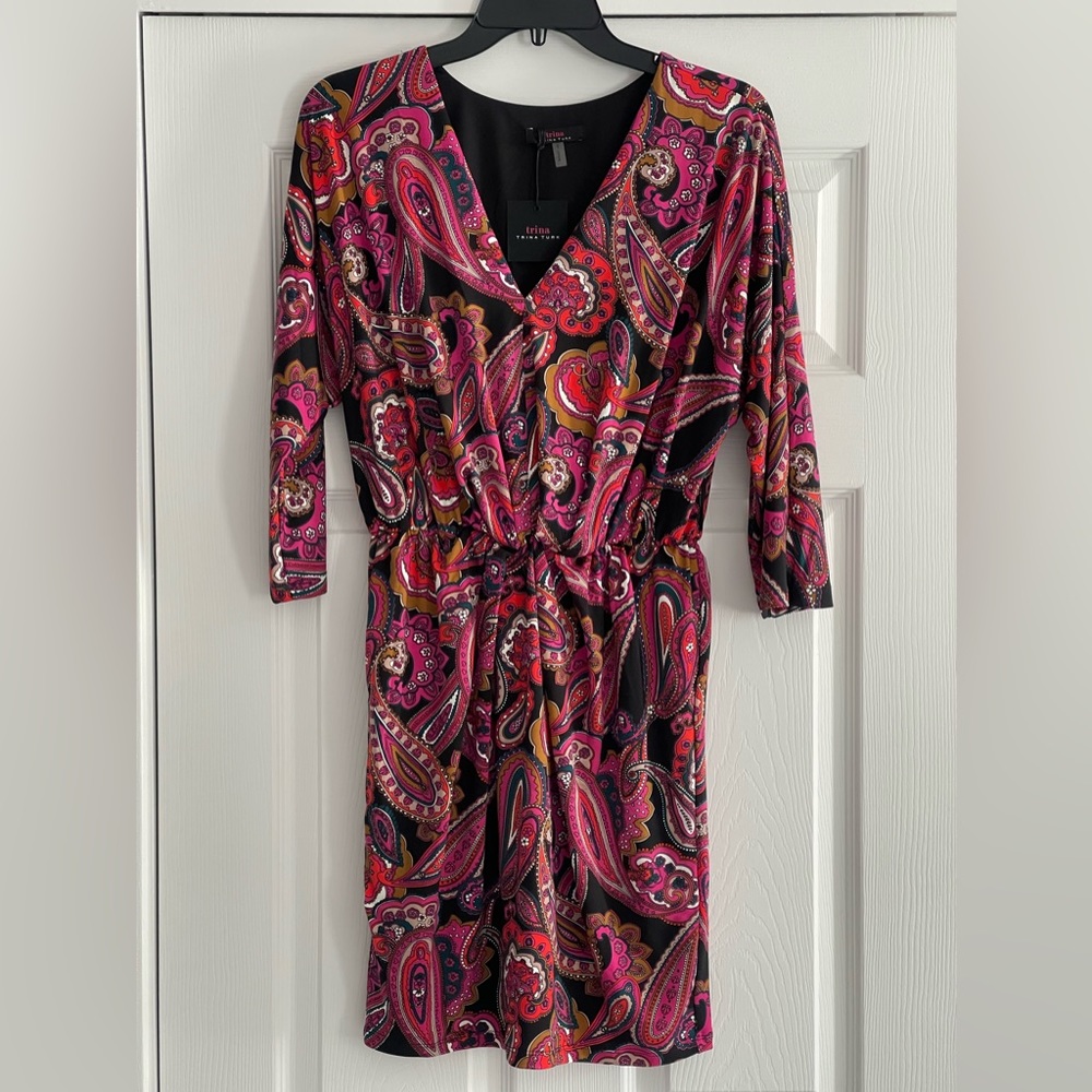 Trina Turk paisley dress